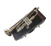 Ensemble Di Trombe Standard Strumento Tromba Si Bemolle Placcato Argento In Ottone Di Qualità Professionale
