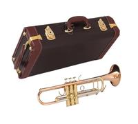 Ensemble Di Trombe Standard Tromba D'oro In Si Bemolle Strumento Adatto Ai Principianti Per Suonare E Sostenere Gli Esami