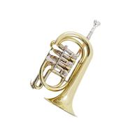 Ensemble Di Trombe Standard Tromba In Ottone In Si Con Tasti Piatti Laccati In Oro