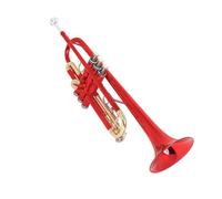 Ensemble Di Trombe Standard Tromba In Sib In Ottone Rosso Con Bocchino Guanti Cinghia Valvola Di Pressione Accessori(Style 1)