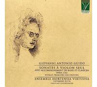 Ensemble Hortensia Virtuosa Giovanni Antonio Guido Sonates À Violon (CD)