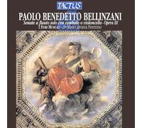 Paolo Benedetto Bellinzani - Sonate A Flauto Solo - Op.iii - AA.VV. (Audio Cd)