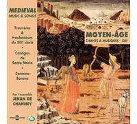 Ensemble Jehan de Channey Medieval Music & Songs (CD) Album