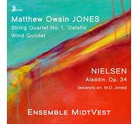 Matthew Owain J Matthew Owain Jones: String Quartet No. 1 'Deletia'/Wind Qu (CD)