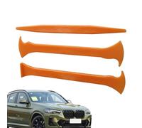 Ensemble Outils Vinyle - 3 Kits 21×6×3cm,Kit d'emballage voiture et teinte de fenêtre avec grattoir, applicateur dee bord et raclette à film | Pour détails de voitures, pose facile, lissage précis, br