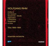 ensemble recherche Yukiko Sugawara Teodoro Anzellotti Wolfgang Rihm: (CD)