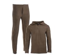 Mil-Tec Thermofleece Zip, biancheria intima funzionale L male Oliva