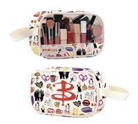 ENSIANTH Beauty case trasparente per fan del film Vampire Slayer, per amanti dei vampiri e film horror, idea regalo per amanti dei vampiri, Vampire Clear MU