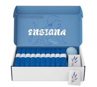 ENSIGNA Sacchetti di ricarica per pannolini compatibili con le marche più diffuse (Confezione da 10 + 2 x Deodorante)- Ricarica per pannolini, adatta a varie marche, Profumo di lavanda