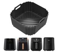 ENSINE Airfryer - Stampo in silicone per Philips Essential XL 6,2 l, serie 5000 XXL, accessorio Airfryer per Tefal Easy Fry Max 5L, accessorio per friggitrice ad aria calda NINJA MAX PRO 6,2 l, 1
