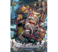 ENSKY Ghibli Art Crystal Jigsaw Puzzle Howl's Moving Castle: Castle at Dusk 208