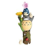 Ensky Mi Vicino Totoro Nosechara (Fiori e Totoro) NOS-83 Statuetta da collezione per impilare e decorare (per oltre 15 anni) Nosekyara