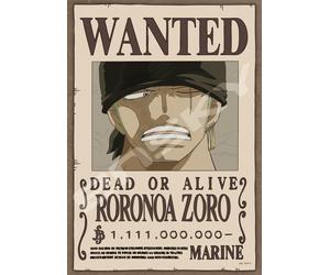 ensky - One Piece - Pirate Hunter - Swordsman Zoro, 208 Piece Jigsaw Puzzle