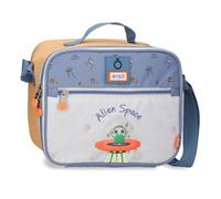 Enso Alien Space Borsa a tracolla porta alimenti termico Beige 25x21x11 cm Poliestere