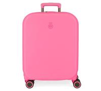Enso Valigia da cabina Annie Rosa 40 x 55 x 20 cm Chiusura rigida ABS TSA integrata 37L 3,2 kg 4 ruote doppio bagaglio bagaglio a mano, rosa, valigia da cabina, rosa, 40 x 55 x 20 cm, Valigia Cabina