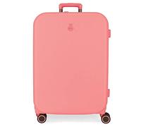 Enso Annie, valigia da cabina, bagaglio a mano, interno con due scomparti, realizzata in materiale ABS resistente e leggero, 4 ruote girevoli, lucchetto a combinazione laterale, di Joumma Bags