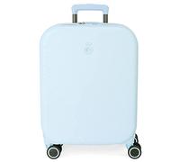 Enso Annie, valigia da cabina, bagaglio a mano, interno con due scomparti, realizzata in materiale ABS resistente e leggero, 4 ruote girevoli, lucchetto a combinazione laterale, di Joumma Bags