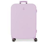 Enso Annie, valigia da cabina, bagaglio a mano, interno con due scomparti, realizzata in materiale ABS resistente e leggero, 4 ruote girevoli, lucchetto a combinazione laterale, di Joumma Bags