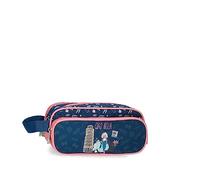 Enso Ciao Bella Astuccio Triplo Blu 22x10x9 cm Poliestere, blu, Taglia unica, Astuccio triplo