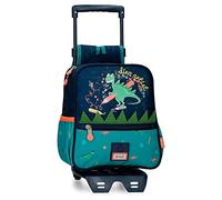 Enso Dino artist Preschool Zaino con Trolley Multicolore 23x25x10 cm Poliestere 5.75L