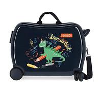Enso Dino artist Valigia per bambini multicolore 50x38x20 cm ABS rigido Chiusura a combinazione laterale 34L 1,8 kg 4 ruote Bagaglio a mano