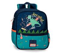 Enso Dino artist Zaino Prescolare Adattabile a Trolley Multicolore 23x25x10 cm Poliestere 5.75L
