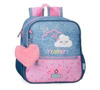 Enso Dreamer Zaino per bambini, zaino per la scuola, realizzato in poliestere, ruote doppie a rotazione multidirezionale, molteplici modi per usarlo, blu, Rucksack 25, Zaino 25