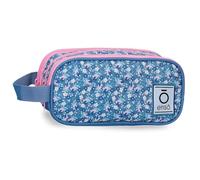 Enso Fleur Astuccio Triplo Blu 22x10x9 cm Poliestere