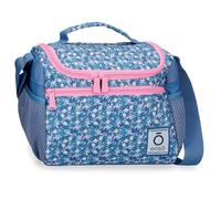 Enso Fleur Borsa a Tracolla Portamerenda Blu 23,5x19x17 cm Poliestere