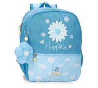 Enso Happiness Casual Denim Zaino 27x33x11 cm Poliestere