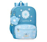 Enso Happiness Zaino Scuola Denim 30x38x12 cm Poliestere