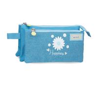 Enso Happiness Astuccio Triple Denim 22x12x5 cm Poliestere