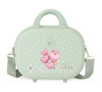Enso Hearts Trousse Adattabile Verde 29x21x15 cm Rigido ABS 9.1L 0.8 kg
