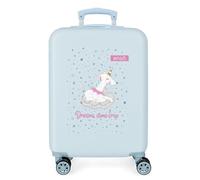 Enso I sogni diventano realtà Valigia da cabina Blu 38x55x20 cm ABS rigido Chiusura a combinazione laterale 32L 2 kg 4 Doppie ruote Bagaglio a mano
