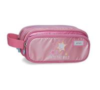 Enso Into The Wild Astuccio Triplo Rosa 22x10x9 cm Poliestere