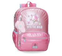 Enso Into The Wild Zaino Scuola Rosa 30x38x12 cm Poliestere