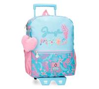 Enso Jungle Mood Zaino Casual Blu 27x33x11 cm Poliestere