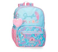 Enso Jungle Mood Zaino Scuola Blu 30x38x12 cm Poliestere