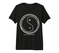 Enso Linework Arte Zen Maglietta Premium