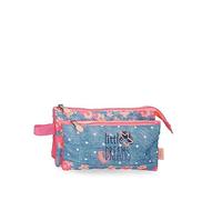 Enso Little Dreams Astuccio triplo rosa 22x12x5 cm in poliestere...