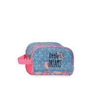 Enso Little Dreams Rosa Borsa da toilette adattabile 26x16x11 cm in poliestere...