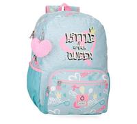 Enso Little Urban Queen Zaino Scuola Blu 32x42x14 cm Poliestere, blu, 32x42x14 cms, Zaino scuola