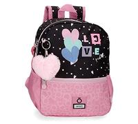 Enso Love Vibes, Bagagli Borsa Messenger Bambine E Ragazze, Rosa (Pink), Zaino da passeggio