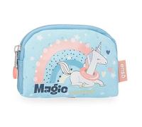 Enso Magic Summer Portafoglio Blu 12x8x2 cm Poliestere, blu, Taglia unica, Portamonete