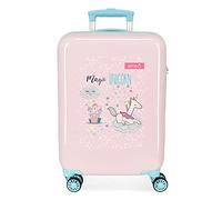 Enso Magic Unicorn Valigia da cabina rosa 38 x 55 x 20 cm Rigida ABS Chiusura a combinazione laterale 34 L 2 kg 4 ruote doppie equipaggiamento a mano