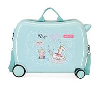 Enso Magic Unicorn Valigia per bambini blu 50 x 38 x 20 cm rigida ABS chiusura a combinazione laterale 34 L 1,8 kg 4 ruote equipaggiamento a mano