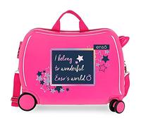 Enso Make a Wish Valigia per Bambini, 50 x 38 x 20 cm, Rosa (Fucsia)