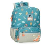 Enso Mr Crab Zaino Prescolare Blu 23 x 28 x 10 cm Poliestere 6,44L, blu, Zaino prescolare