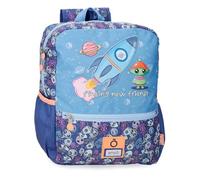 Enso New Friends Zaino Casual Blu 27 x 33 x 11 cm Poliestere