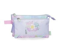 Enso New Vibes Astuccio Triplo Rosa 22x12x5 cm Poliestere